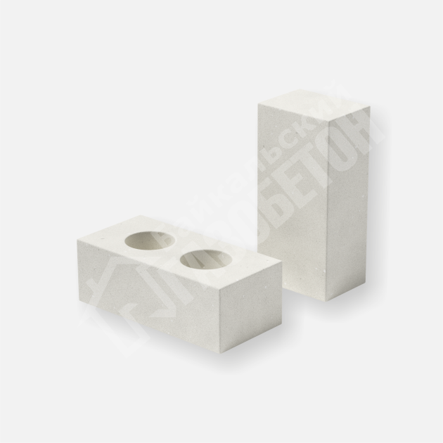 картинка Кирпич силикатный лицевой СУЛПу-1.4 НФ Белый, М200 