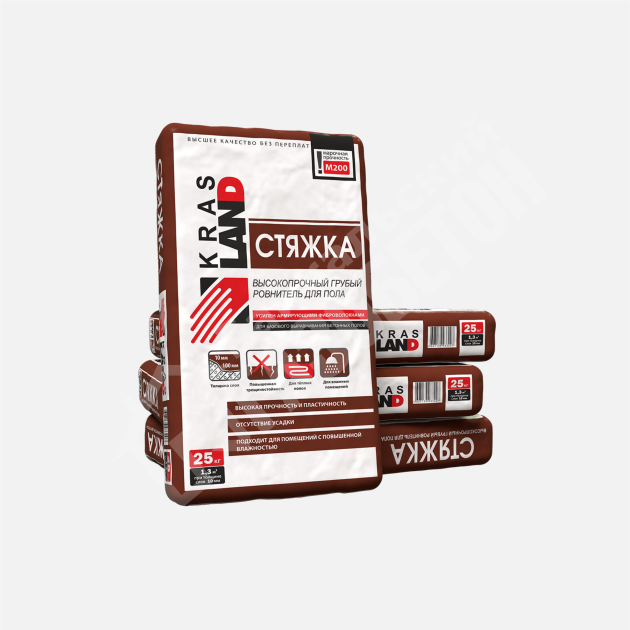 картинка Грубый ровнитель для пола Стяжка 